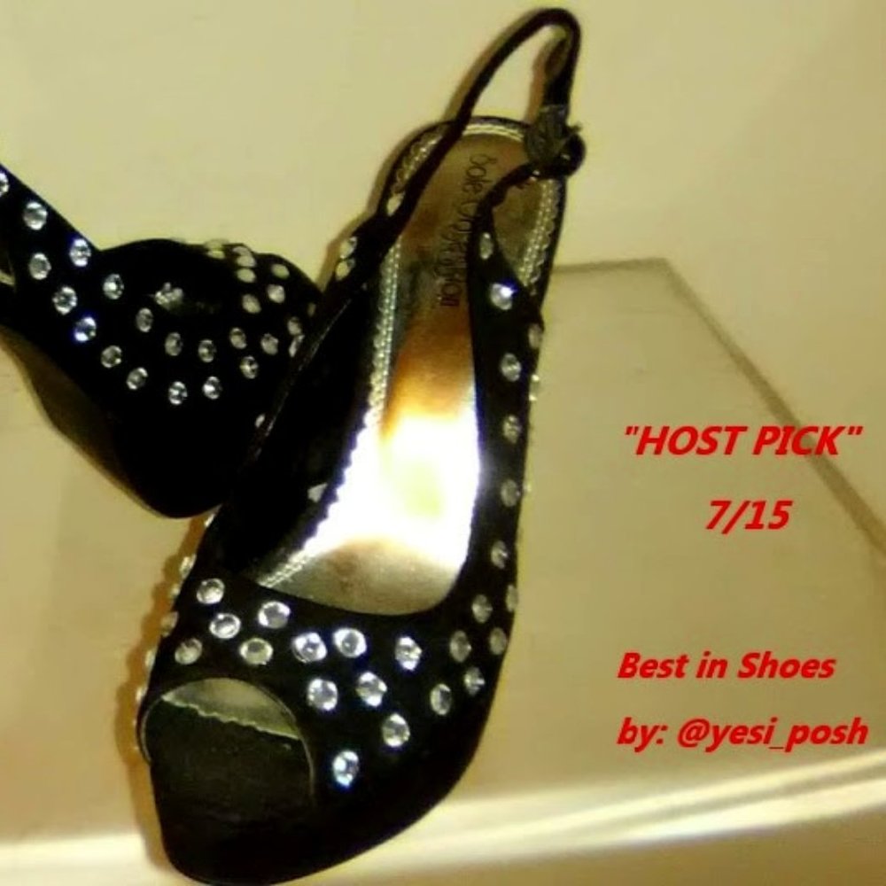 π₯ SOLDπ₯SOLE OBESSION BLACK PLATFORM! - Picture 1 of 4